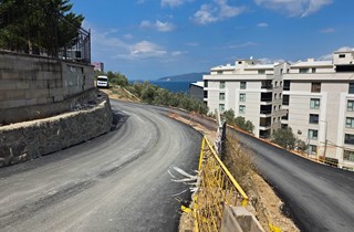 Hisar Mahallesi’nde Asfalt Çalışması